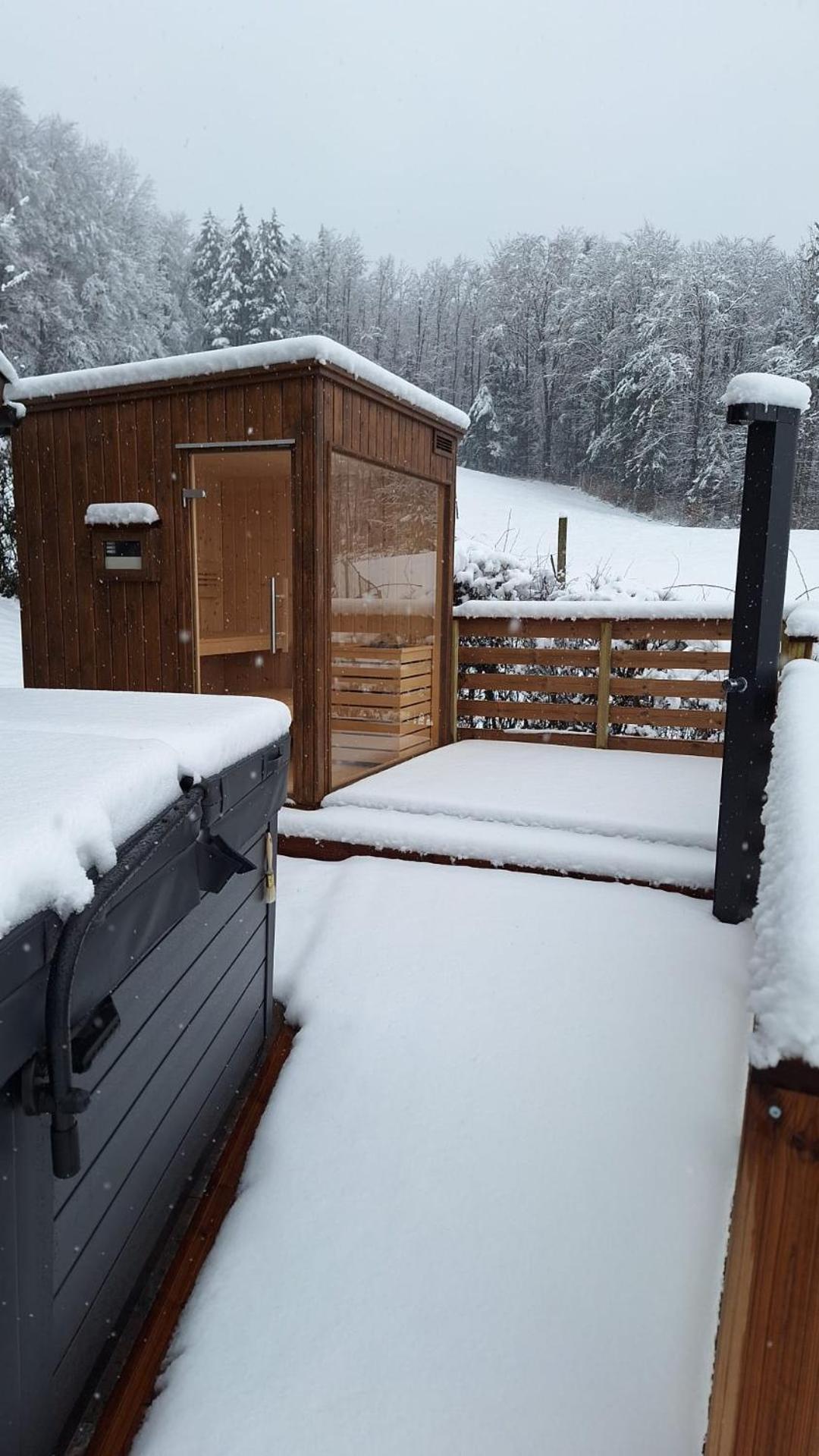 Luxus Alpenparadies Nahe Salzburg Sauna & Whirlpool Adnet Kültér fotó