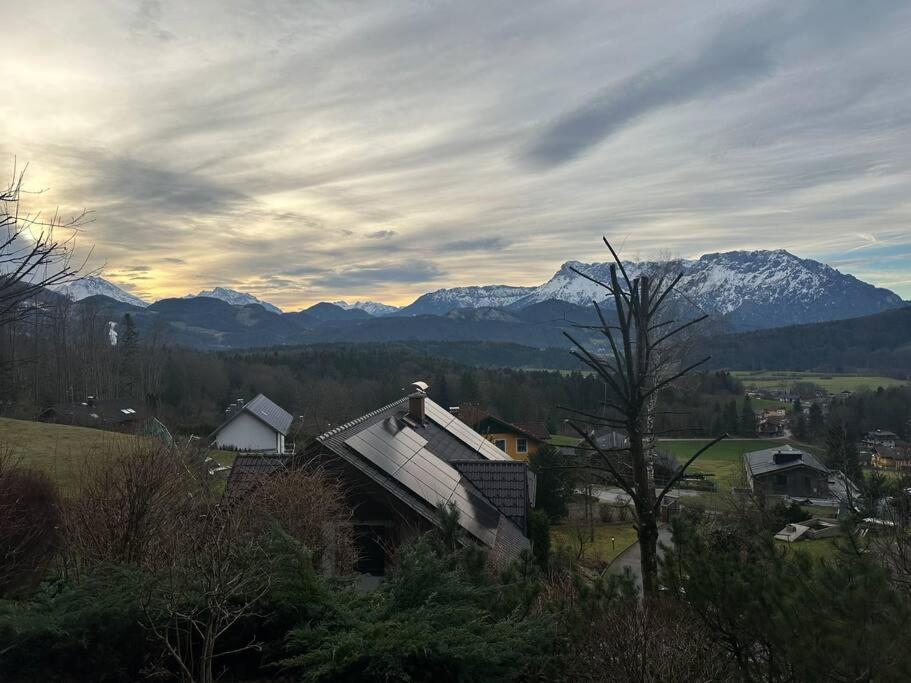 Luxus Alpenparadies Nahe Salzburg Sauna & Whirlpool Adnet Kültér fotó