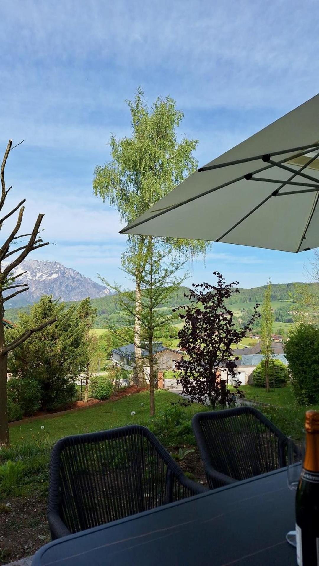 Luxus Alpenparadies Nahe Salzburg Sauna & Whirlpool Adnet Kültér fotó