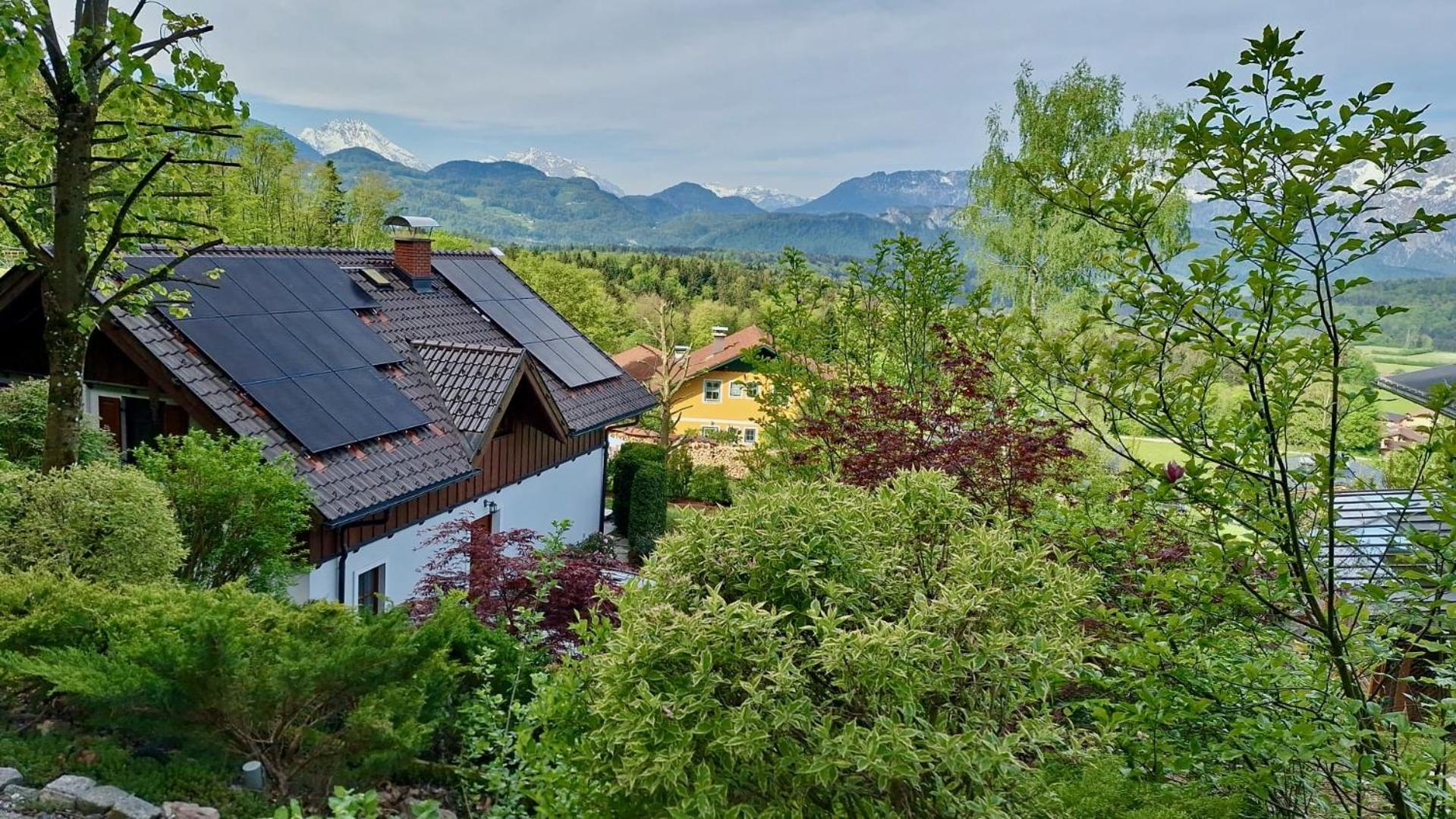 Luxus Alpenparadies Nahe Salzburg Sauna & Whirlpool Adnet Kültér fotó
