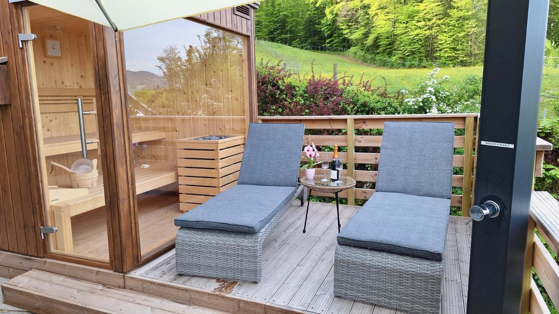 Luxus Alpenparadies Nahe Salzburg Sauna & Whirlpool Adnet Kültér fotó